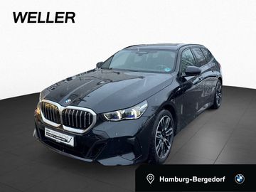 BMW Leasingangebot: BMW 520i Touring M-Sport StHz AHK H/K Leas 499,-oA