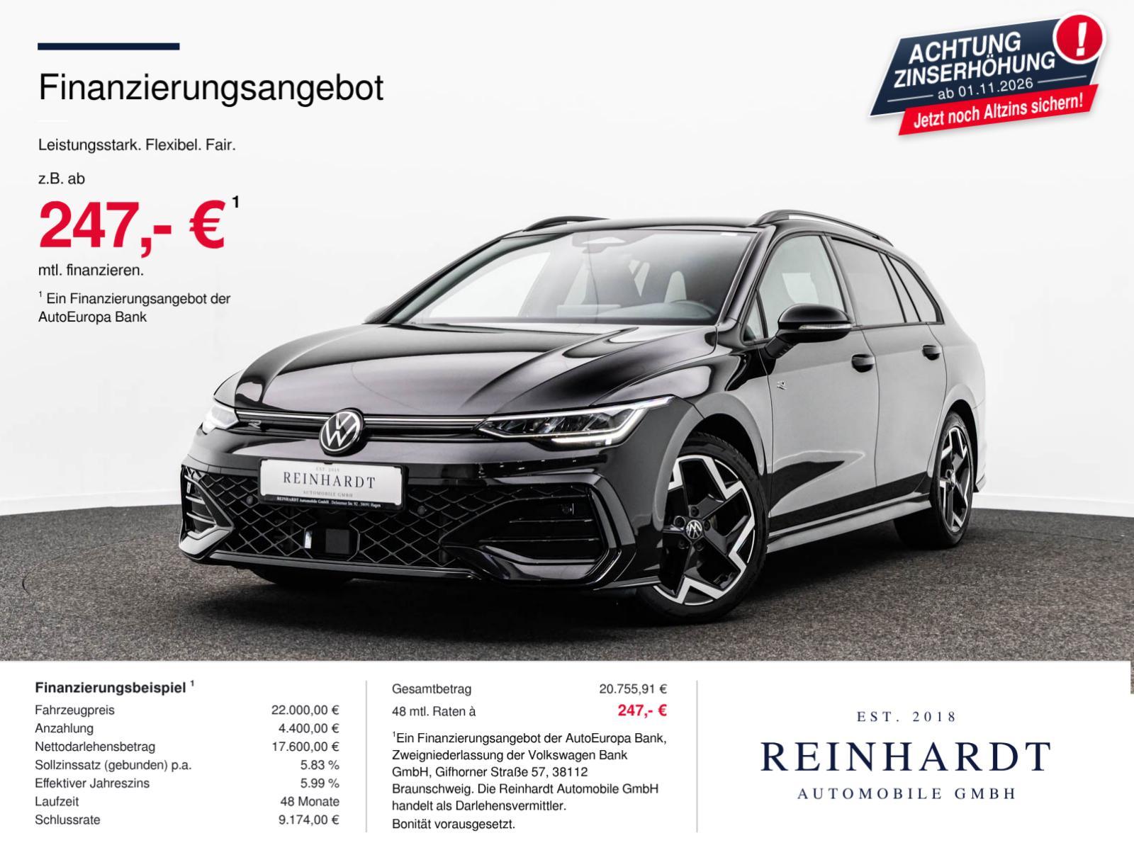 Volkswagen Golf VARIANT 1.5TSi R-LINE ACC/DAB+/CARPLAY/KAM.