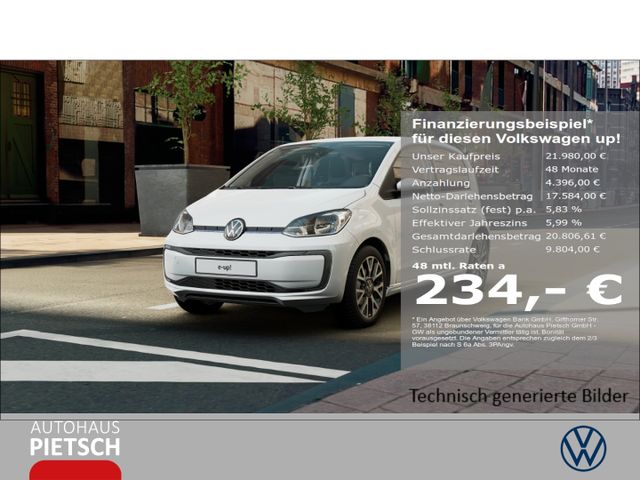 Volkswagen up! e-Edition Edition Klimaautom DAB Ambientebel