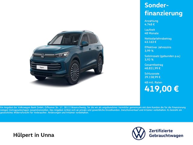 Volkswagen Tiguan 2.0 ELEGANCE 4X4 NEUES MODELL AHK CAM ACC