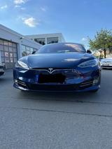 Tesla Model S 100D | Deep Blue Metallic | Karbon | Top - mit Elektro-Antrieb: Metallic