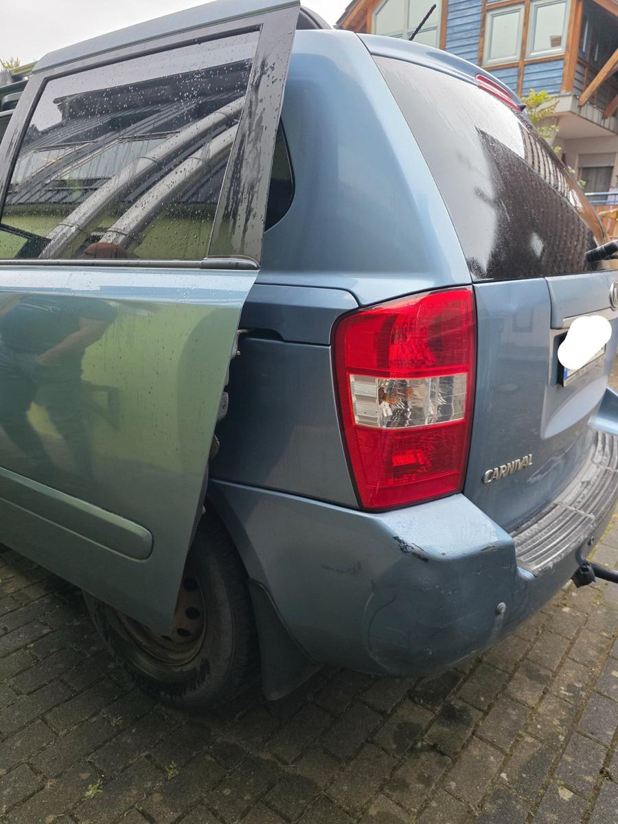 Kia Carnival 2009 — rear view