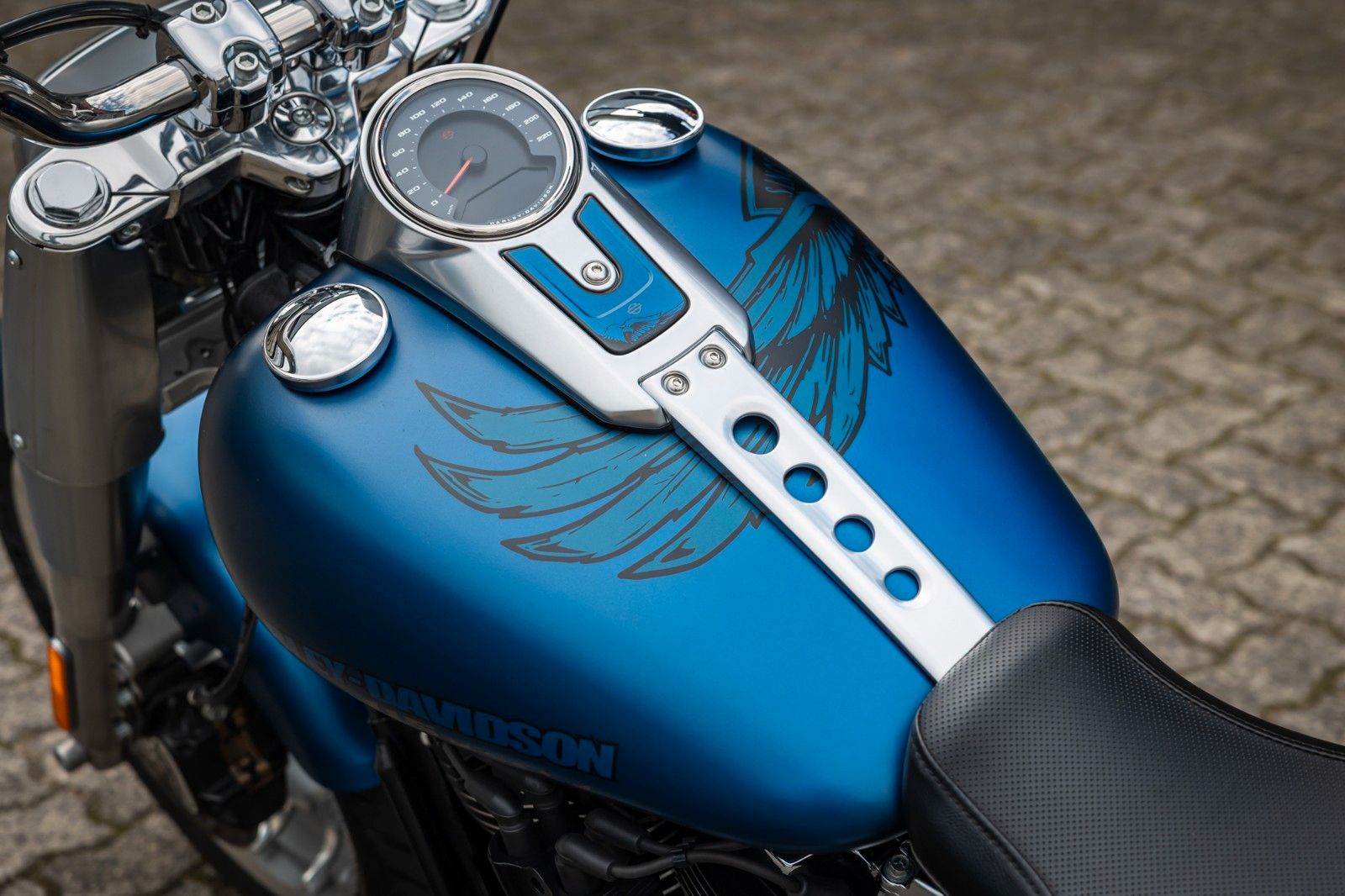Fahrzeugabbildung Harley-Davidson FLFBS FAT BOY SOFTAIL 114 CUI ANV. JEKILL&HYDE