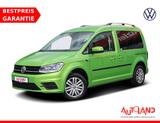 Volkswagen Caddy 1.4 TSI Bi-Xenon AHK Tempomat DAB Klima - mit Benzin-Antrieb: Grün, Van