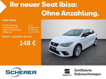 Seat Leasingangebot: Seat Ibiza FR VC*EPH*SHZ*CARPLAY*GRA uvm...