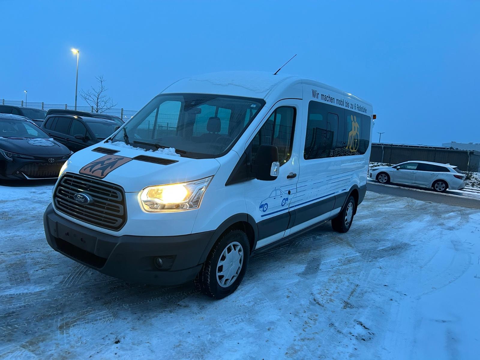 Ford Transit, Rollstuhlrampe, bis 6 Rollstühle