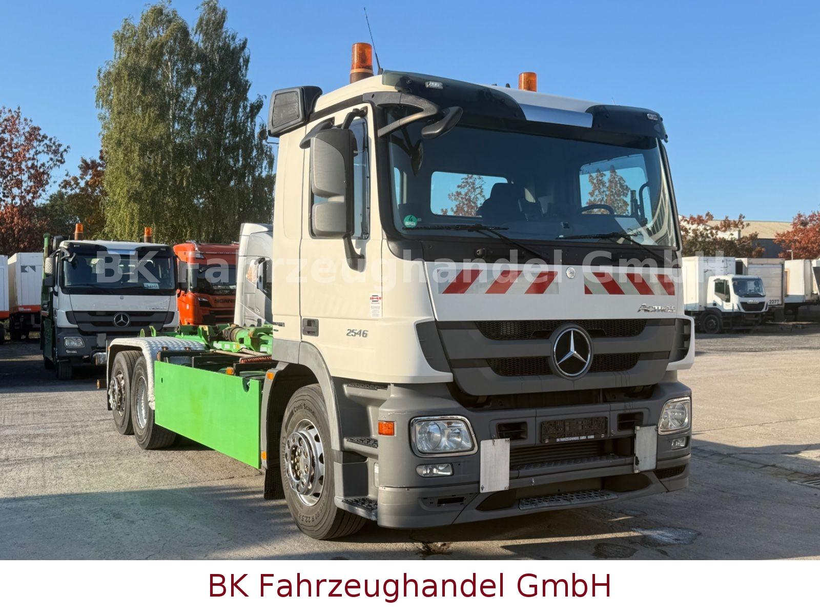 Mercedes-Benz Actros 2546 Abrollkipper Meiller/Retarder/Klima