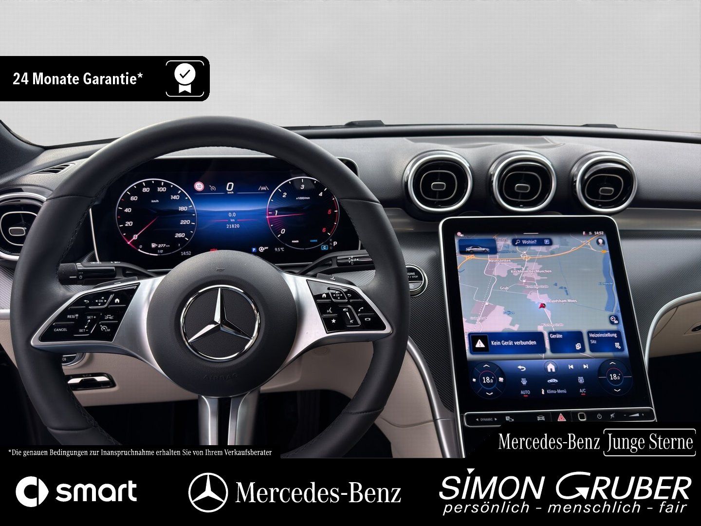 Fahrzeugabbildung Mercedes-Benz C 200 d Avantgarde Navi MBUX Kamera LED LRH 18Zo