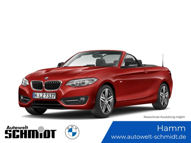 BMW 220i Cabrio Sport Line + 1.Jahr. GARANTIE