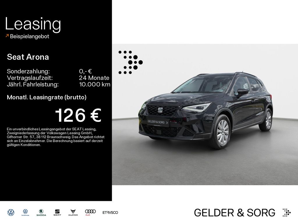 Seat Arona Style 1.0 TSI RFK*LED*Navigation*ACC