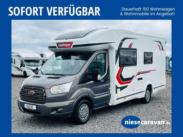 Challenger MAGEO 270 HECKBAD GARAGE HUB-EINZELBETTEN KLIMA