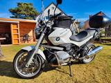 BMW R1200R  Wilbers Tieferlegung, Handprotektoren