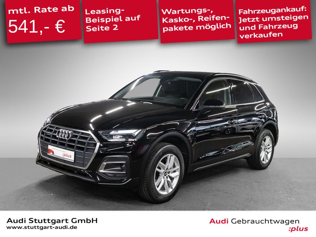 Abbildung Leasingangebot Audi Q5 advanced 50 TFSI e quattro Standklima Navi+