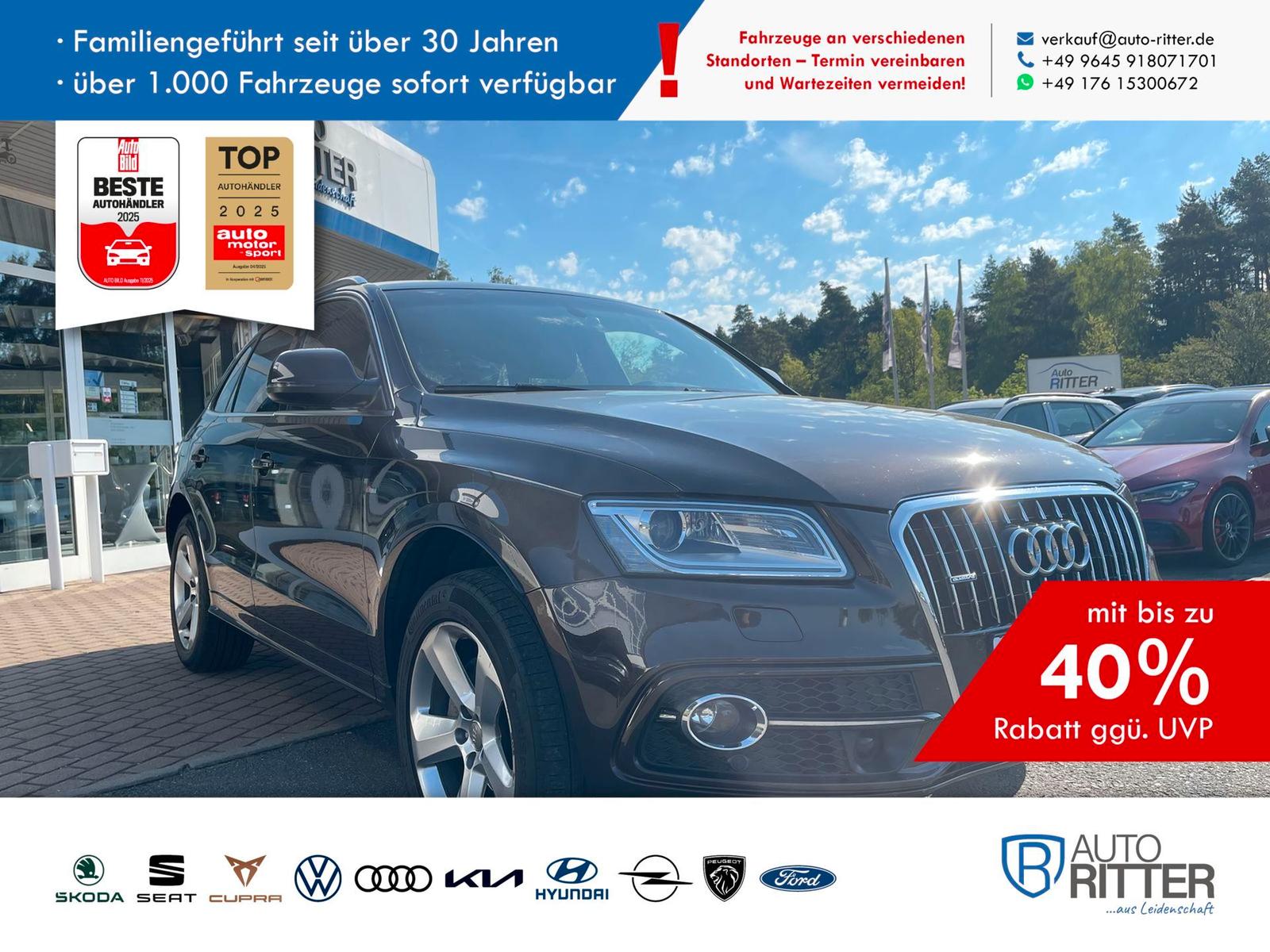 Audi Q5 2.0 TFSI quattro S-Line AHK|RFK|NAVI|Bluetooh