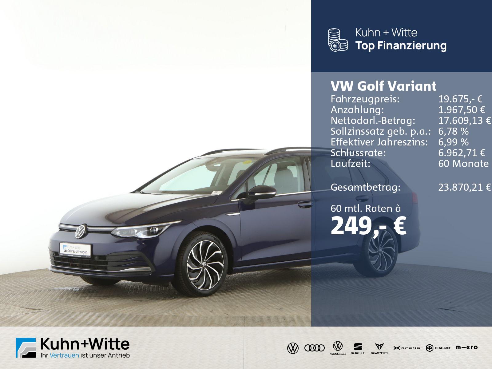 Volkswagen Golf VIII Variant 1.5 TSI Style Matrix+RFK+Navi