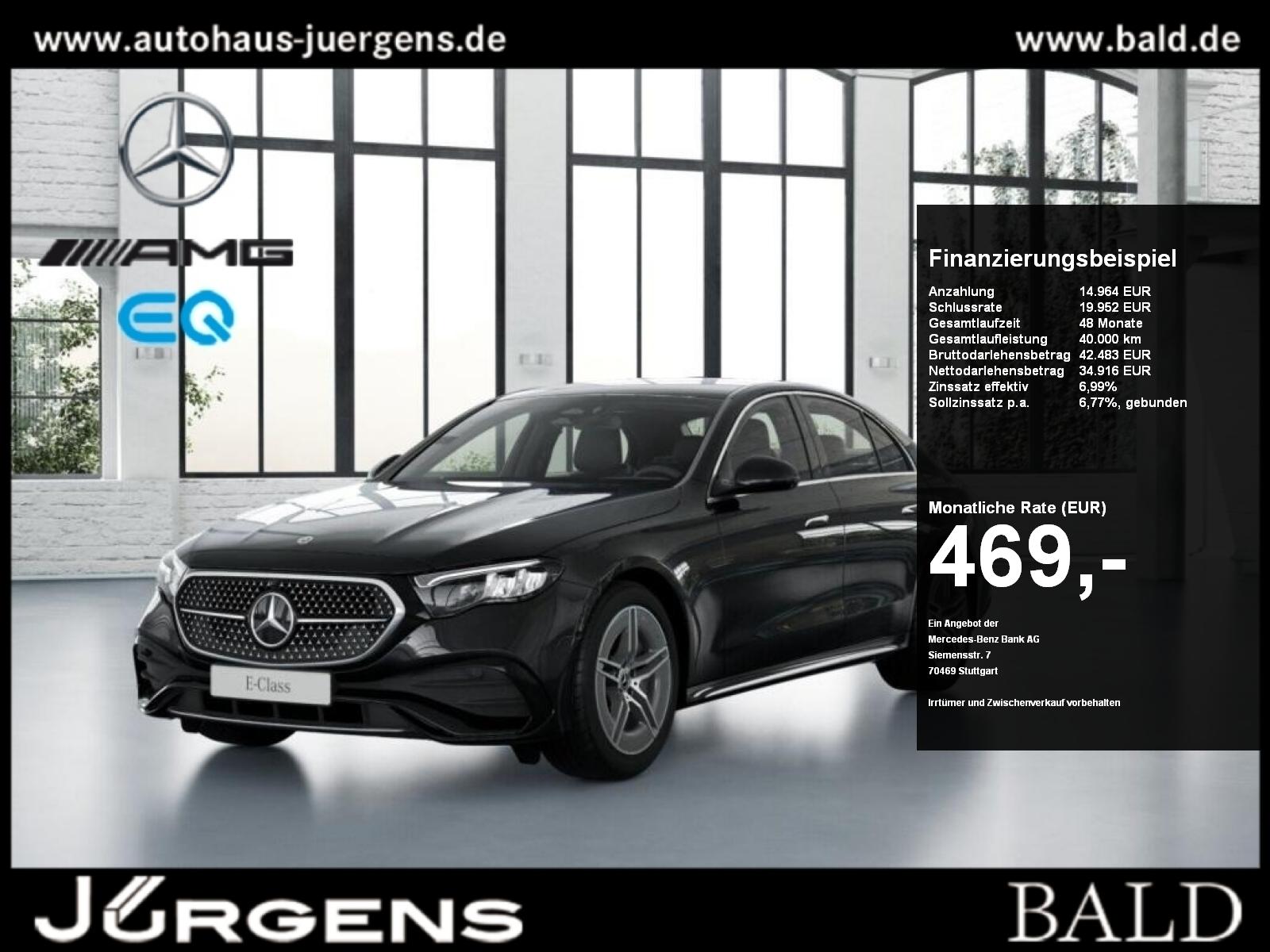 Mercedes-Benz E 200 AMG-Sport/LED/360/Totw/Distr/Sonnenschutz