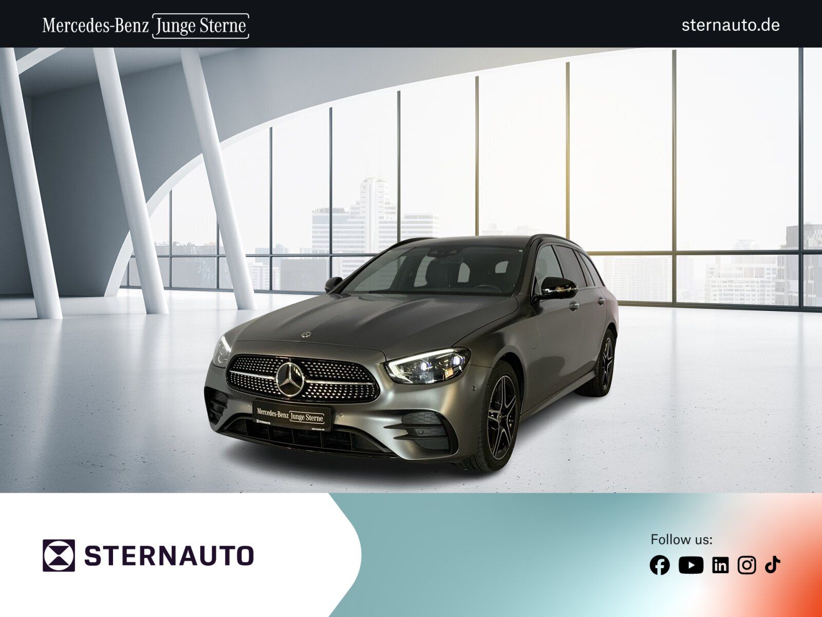 Mercedes-Benz E 300 de T AMG Distronic MultibeamLED 360° AHK