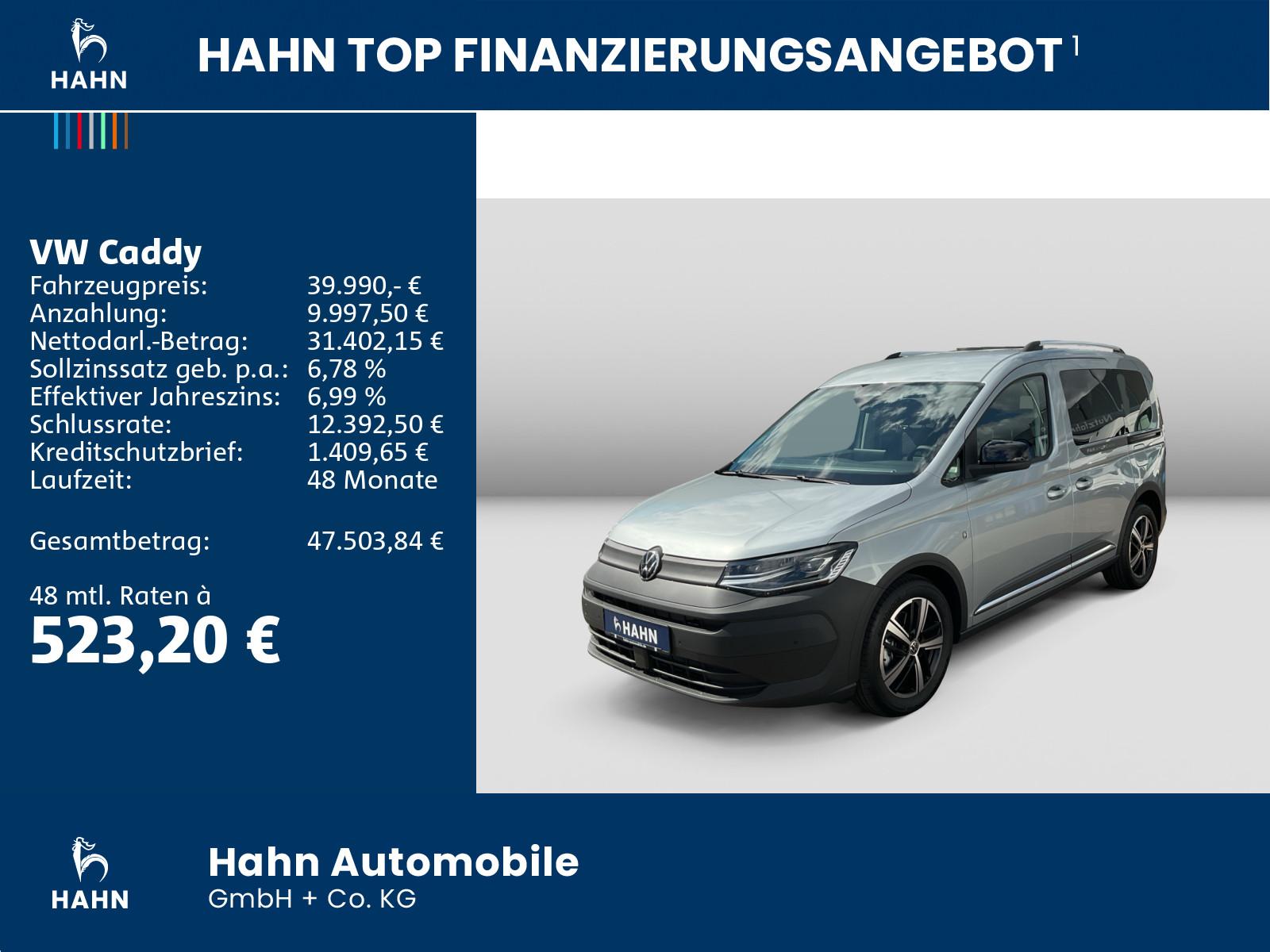 Volkswagen Caddy PanAmericana 1,5TSI 85KW DSG KAMERA LED