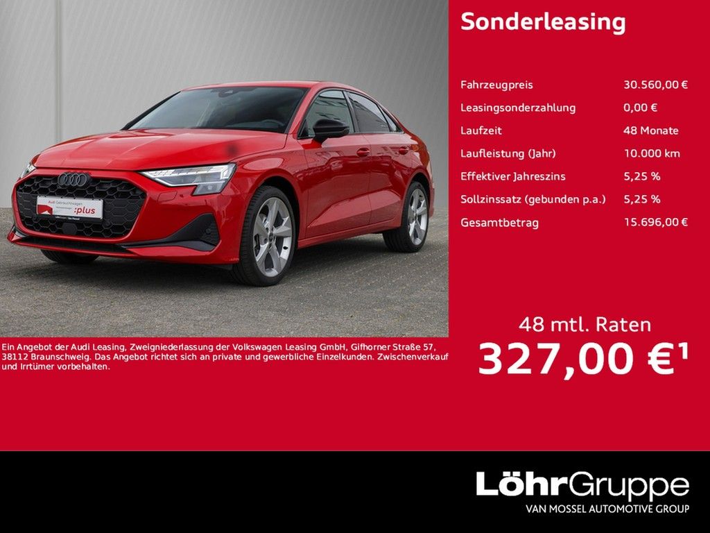 A3 Limousine 30 TFSI S line 6-Gang Sonos GWP