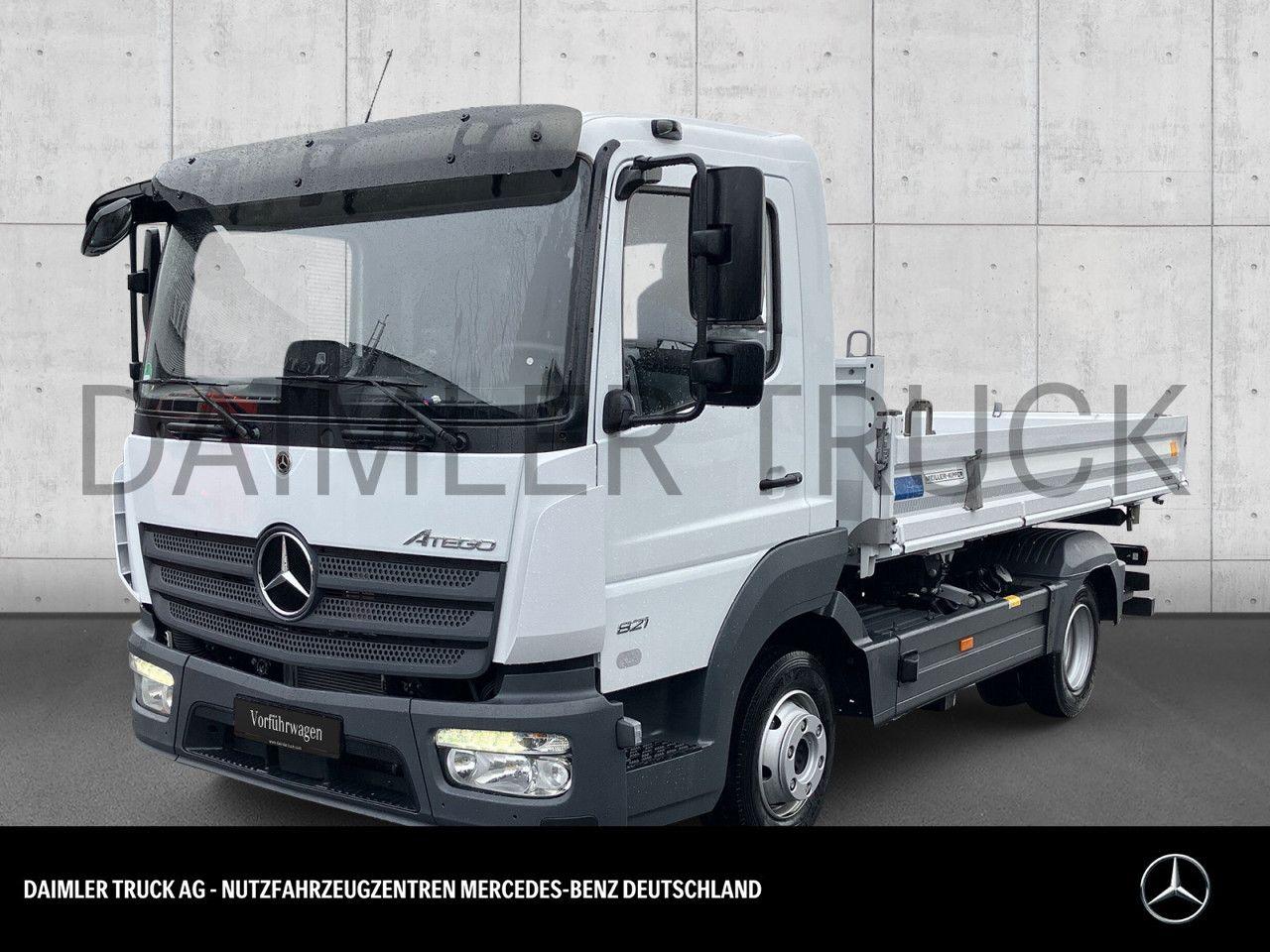 Mercedes-Benz Atego 821 K Meiller Kipper TRIGENIUS 2x AHK