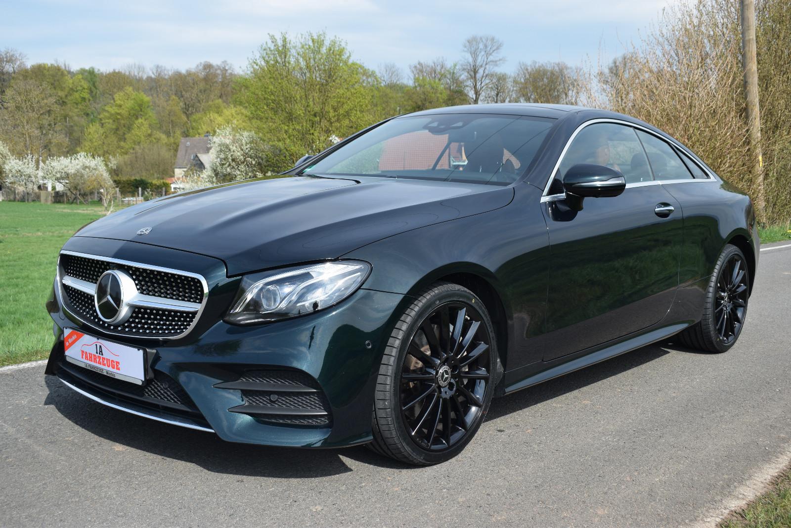 Mercedes-Benz E 400 E Coupe 4Matic AMG Burmester Pano 1.Hand