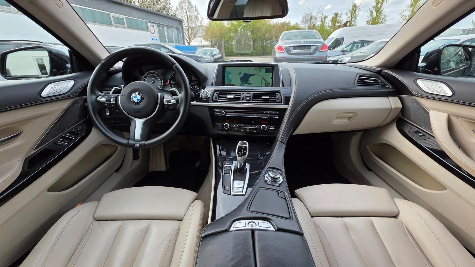 BMW 640 d Gran Coupé 313 ch • BVA • Cuir Nappa • B&O • HUD