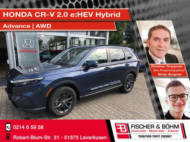 Honda CR-V 2.0 e:HEV Hybrid Advance - AWD