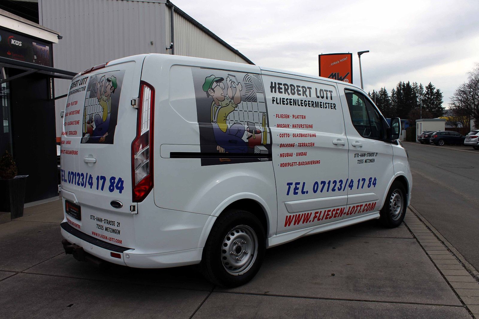 Fahrzeugabbildung Ford Transit Custom Kasten 290 L1 Sport KAM NAV KLIMA