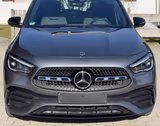 Mercedes-Benz GLA 200 DCT - AMG Line, Pano, AHK, LED, 360° - Mercedes-Benz GLA 200 mit Benzin-Antrieb: Grau, Schiebedach
