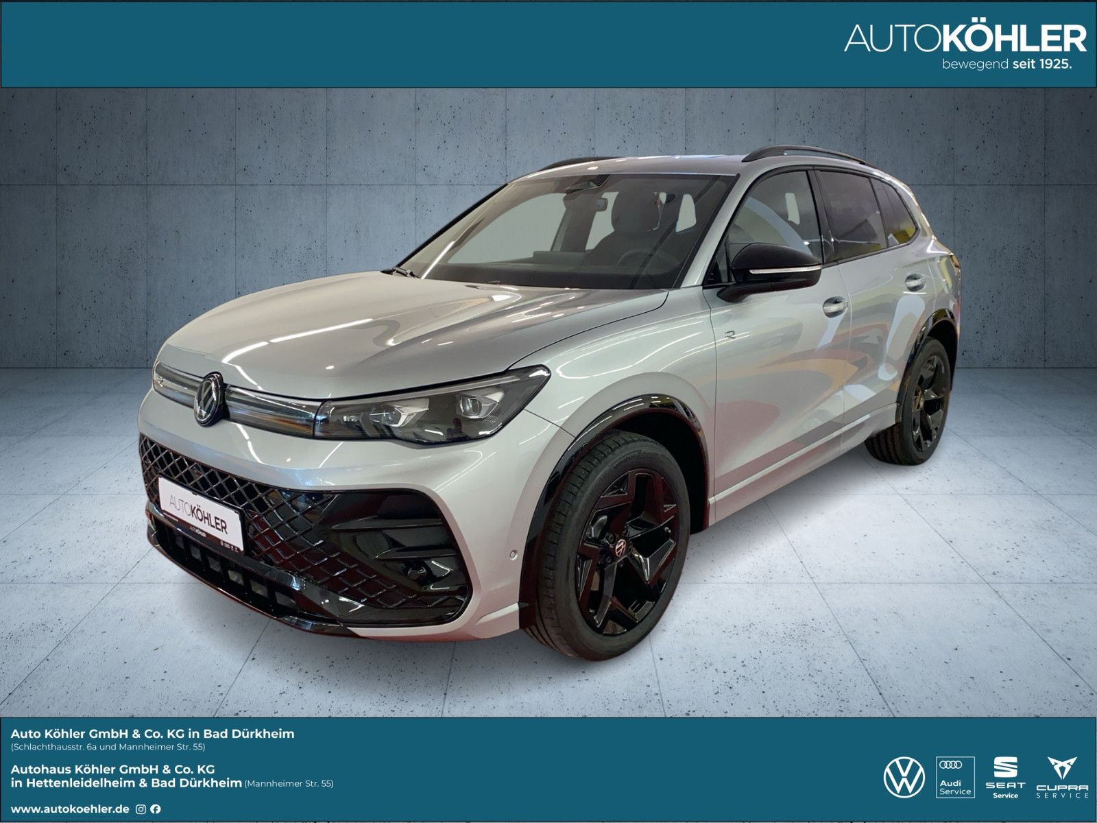 Volkswagen Tiguan R-Line - DSG - AHK - KAMERA - PANO - APP