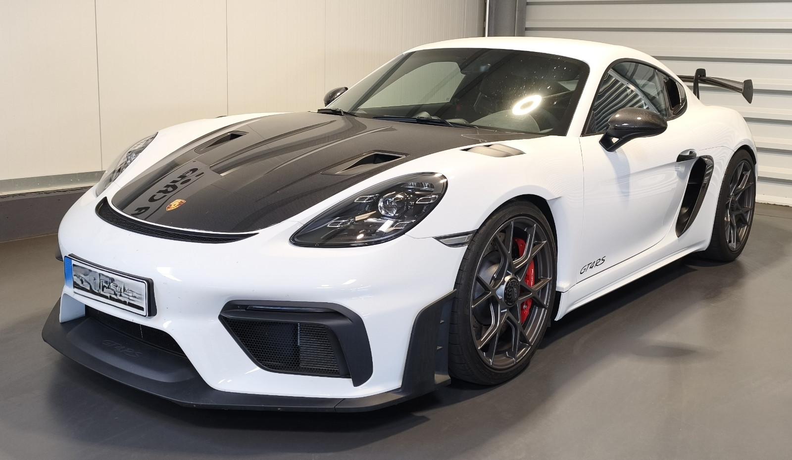 Porsche CAYMAN 718 GT4 RS WEISSACH PAKET APPROVED 07.27