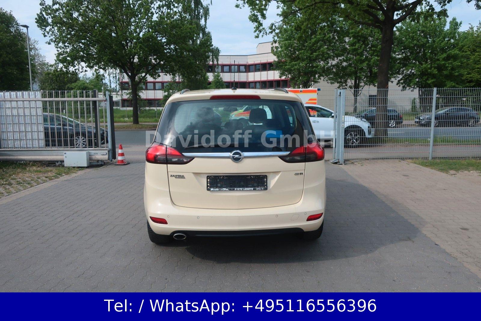 Opel Zafira 2015 — engine 1.956 cm³, 131 HP (96kW)