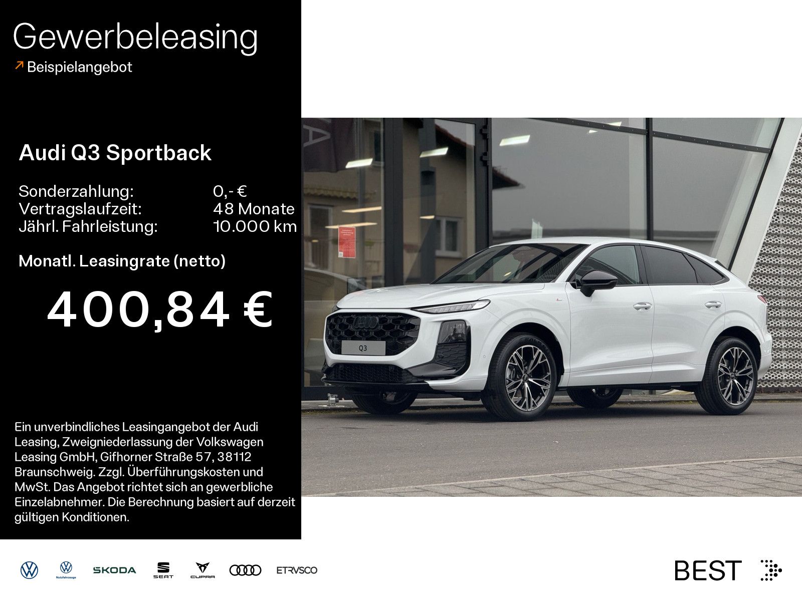 Audi Q3 Sportback TFSI SLINE*TECHPLUS*LEDPLUS*AHK*KLI