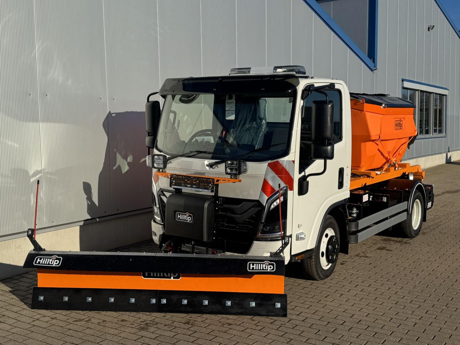 Isuzu M29 F  Abrollkipp mit FB, Schneeschild+Silostreu