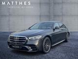 Mercedes-Benz S 450 d 4M Lang AMG/Night/Pano/Burm./HuD/SHZ/21' - graue Mercedes-Benz S 450