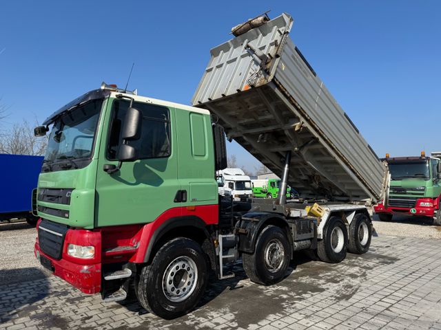 DAF CF85.410*MEILLER*BORDMATIK*8x4*BLATT-BLATT*TOP*