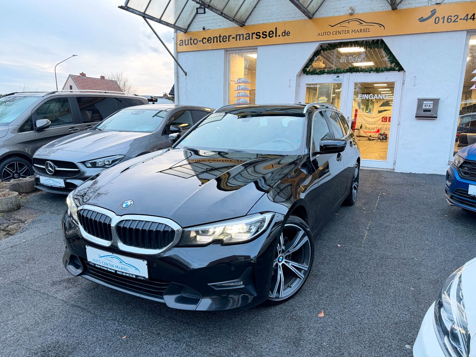 BMW 320d Sport Line AHK/LED/MEMORY/DIGITAL/19"