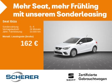 Seat Leasingangebot: Seat Ibiza Style 1.0 TSI NAVI RFK APP SHZ LED PDC GJR