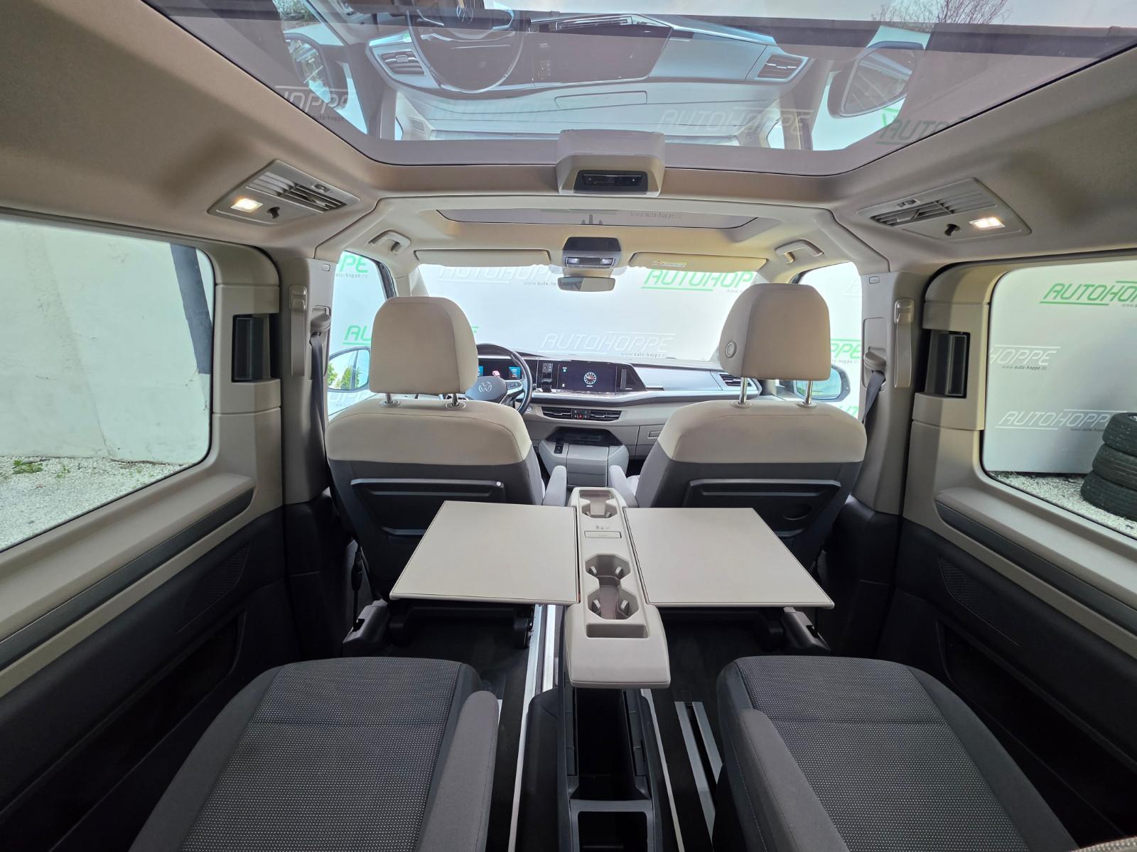VOLKSWAGEN T7 MULTIVAN LIFE eHYBRID 150ch - 6 PLACES - TOIT PANORAMIQUE - ACC - ATTELAGE PIVOTANT - CHAUFFAGE AUXILIAIRE