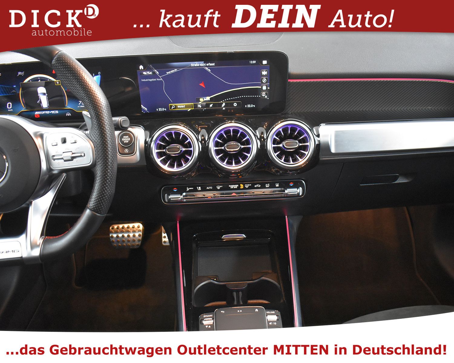 MERCEDES-BENZ GLB35 AMG 4M NIGHT+PANO+MEMO+STDHZ+360+HEAD+VOLL - Image 14