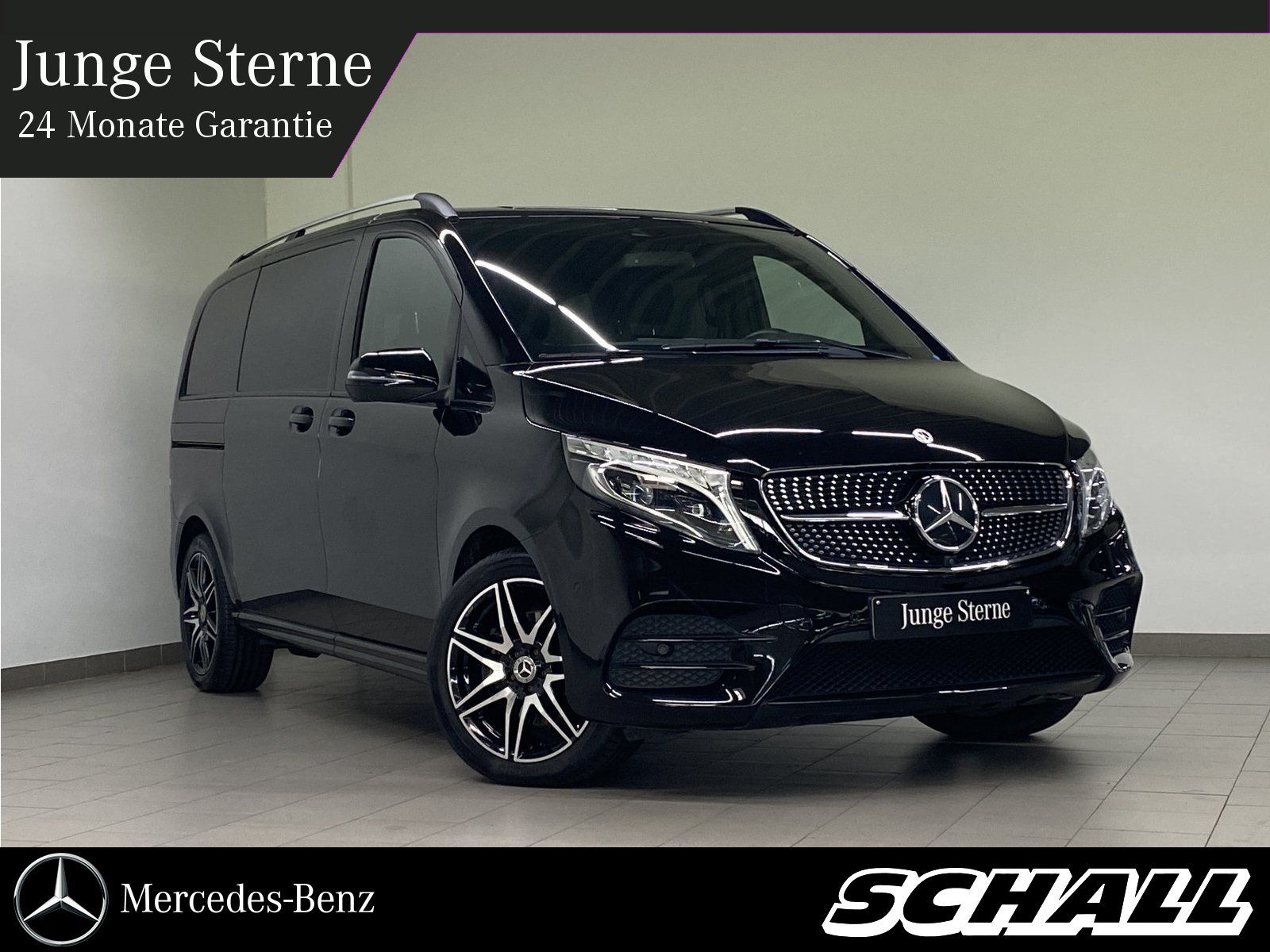 MERCEDES-BENZ V 250 d 4M AMG+NIGHT+DIST+AHK+LED+360°+FAHRASSIS