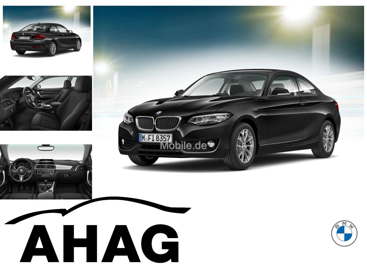 BMW 218i Coupe Advantage Navi Business Klimaaut. PDC