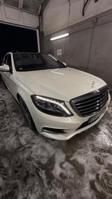 Mercedes-Benz S 500 V8 mit AMG Abgasanlage Insp.Neu Scheckheft - Mercedes-Benz S 500 mit Benzin-Antrieb: Weiß