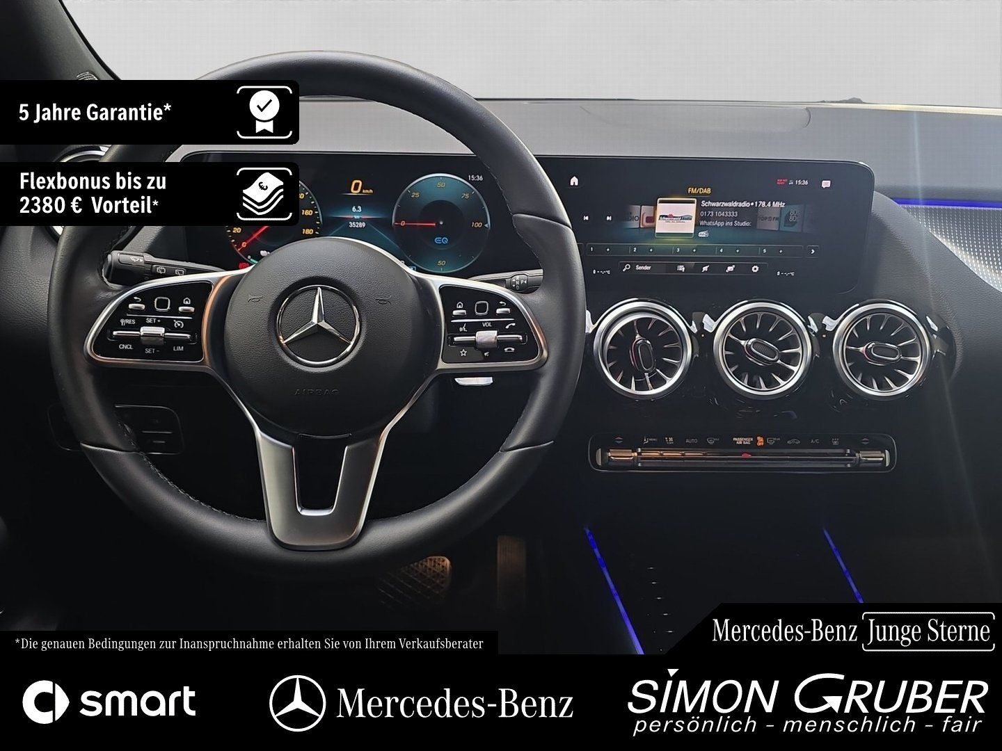 Fahrzeugabbildung Mercedes-Benz EQA 300 4M Progressive Ambi Kamera LED AMG