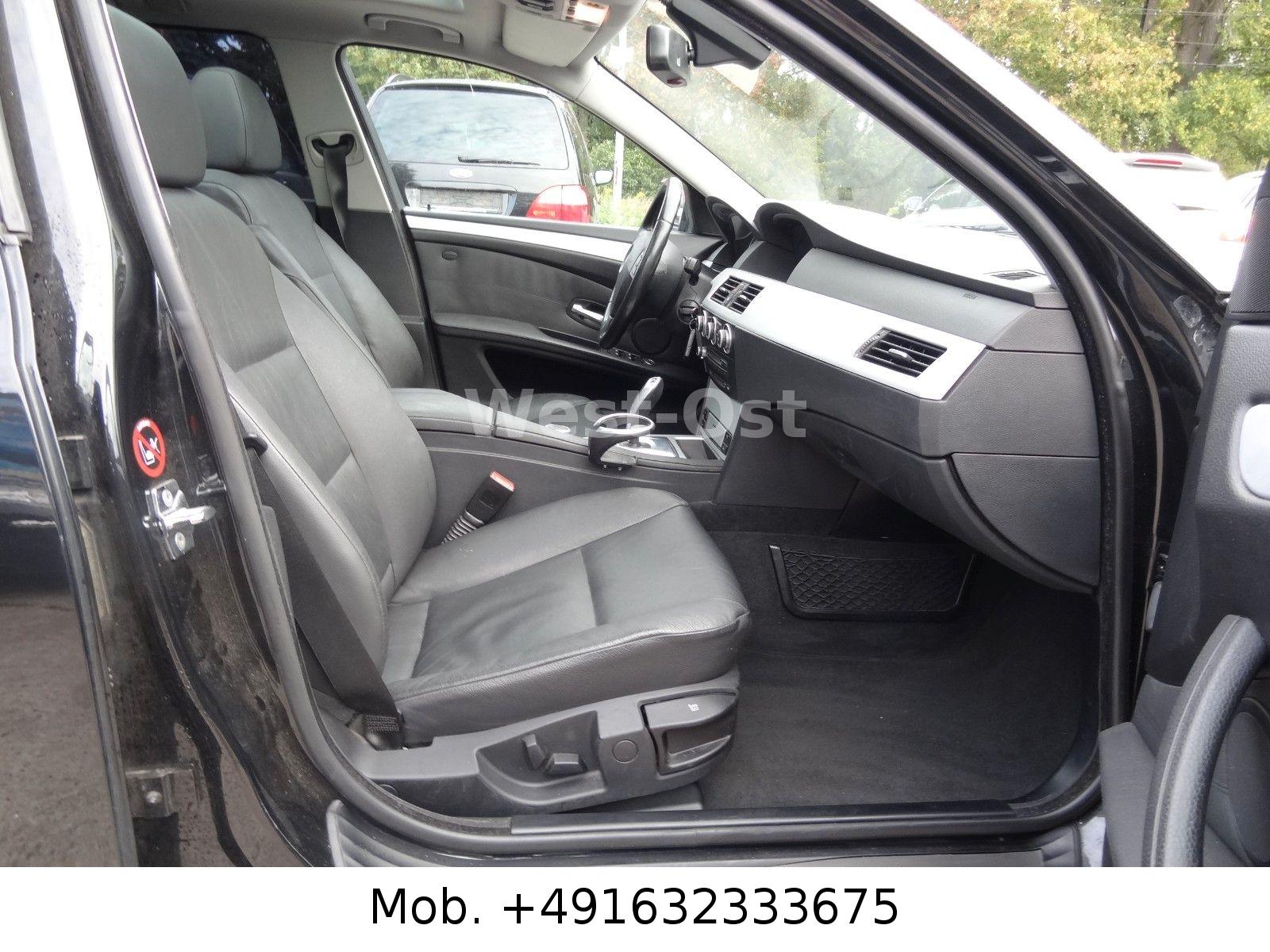 BMW 525 D TOURING BVA CUIR PANORAMA XENON GPS | 197 ch | TOIT OUVRANT | VOLANT EN CUIR