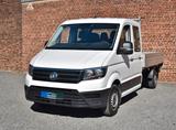 Volkswagen CRAFTER PRITSCHE 1HAND 35 DOKA LANG LEDER TEMPOM - Volkswagen Crafter: 7 Sitzer