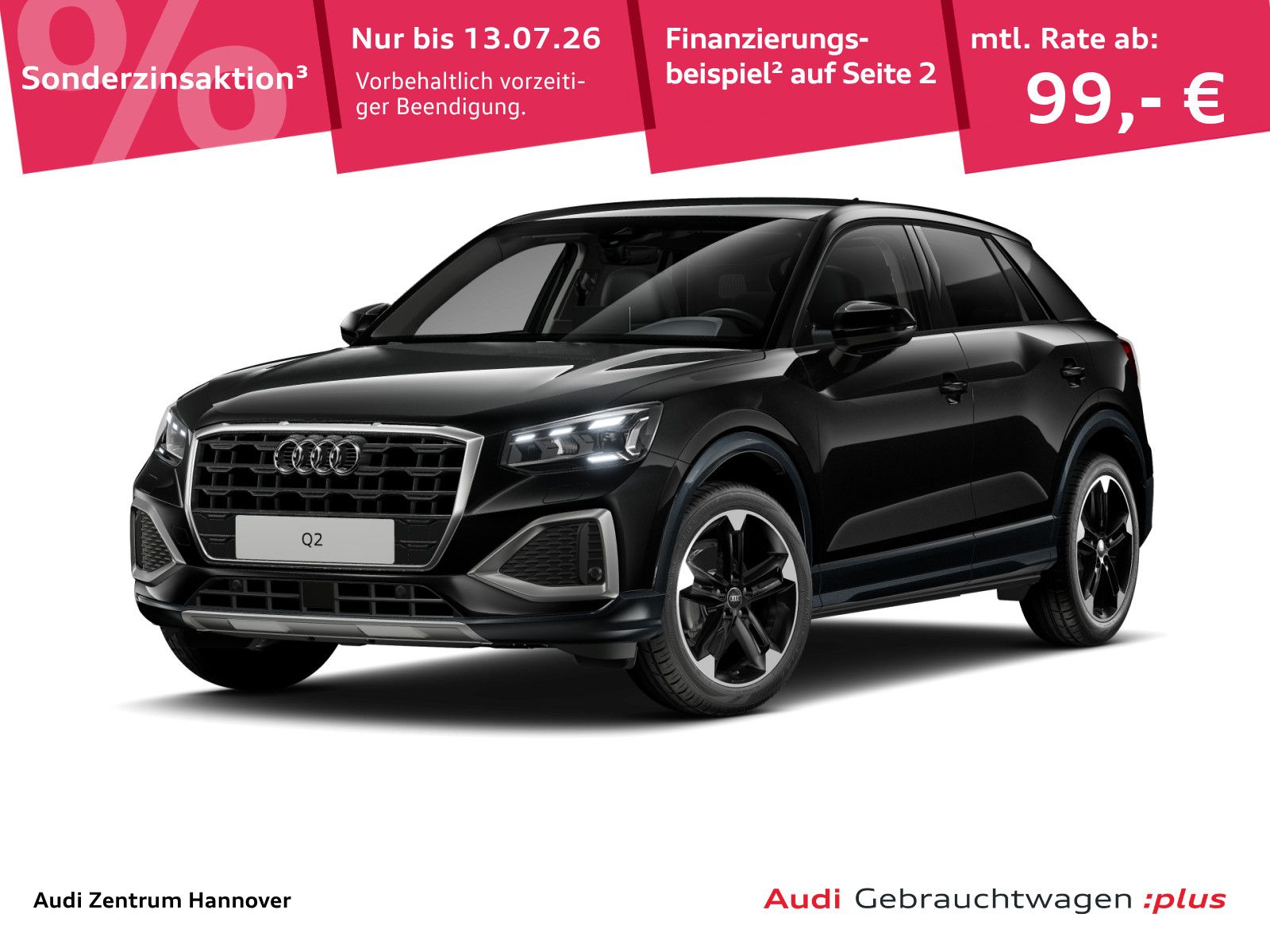 Audi Q2 advanced 30 TFSI Matrix virtual