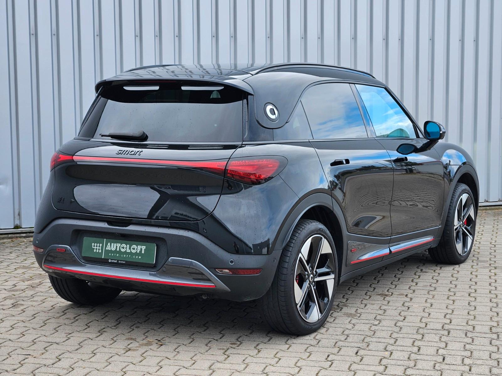 Smart #1 Brabus 428 ch AWD • Batterie SOH 97 % • Toit pano • Affichage Tête Haute • Caméra 360° • Son Beats