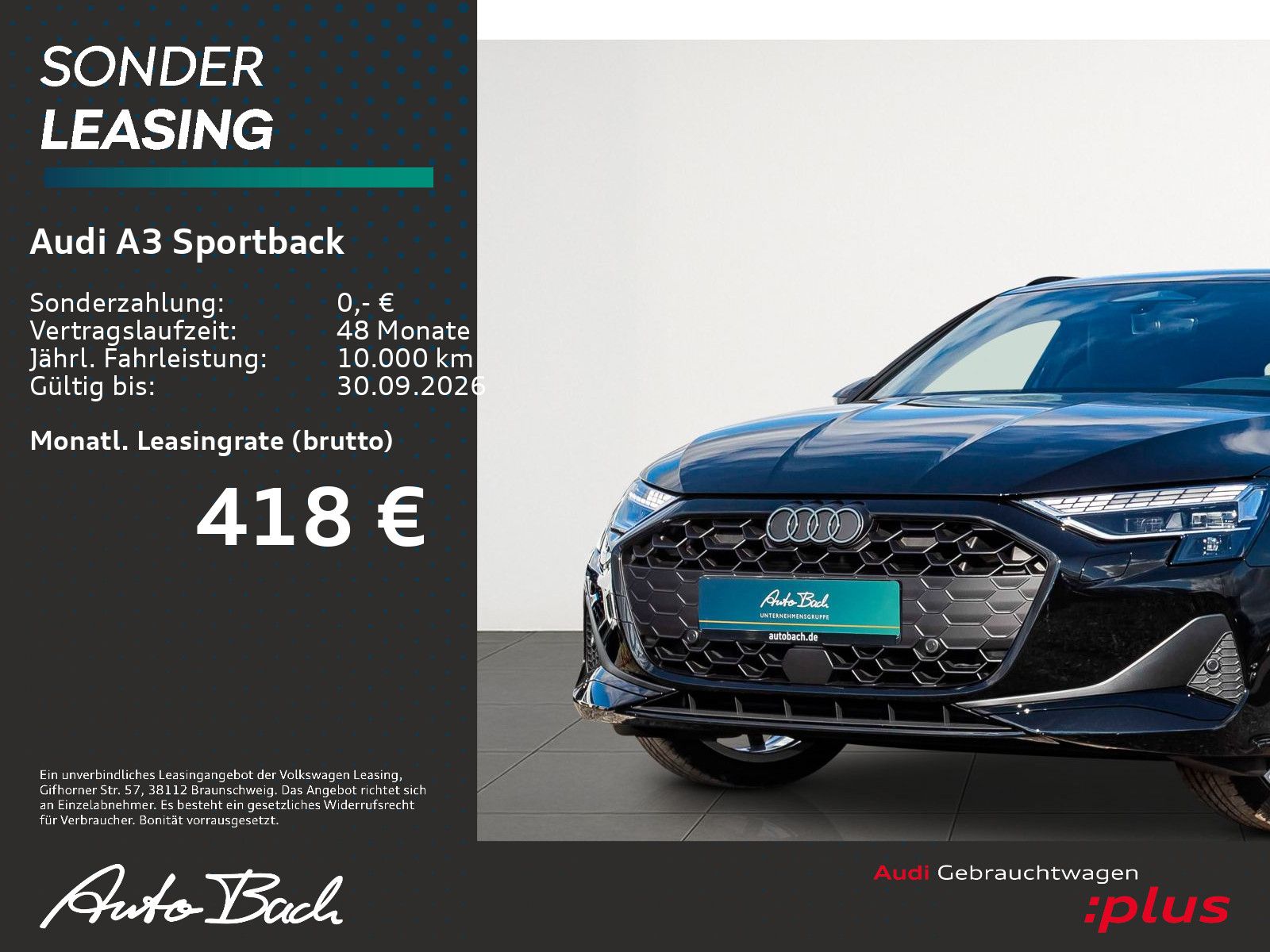 Audi A3 Sportback advanced 35TDI Stronic Navi LED ACC imagem 2