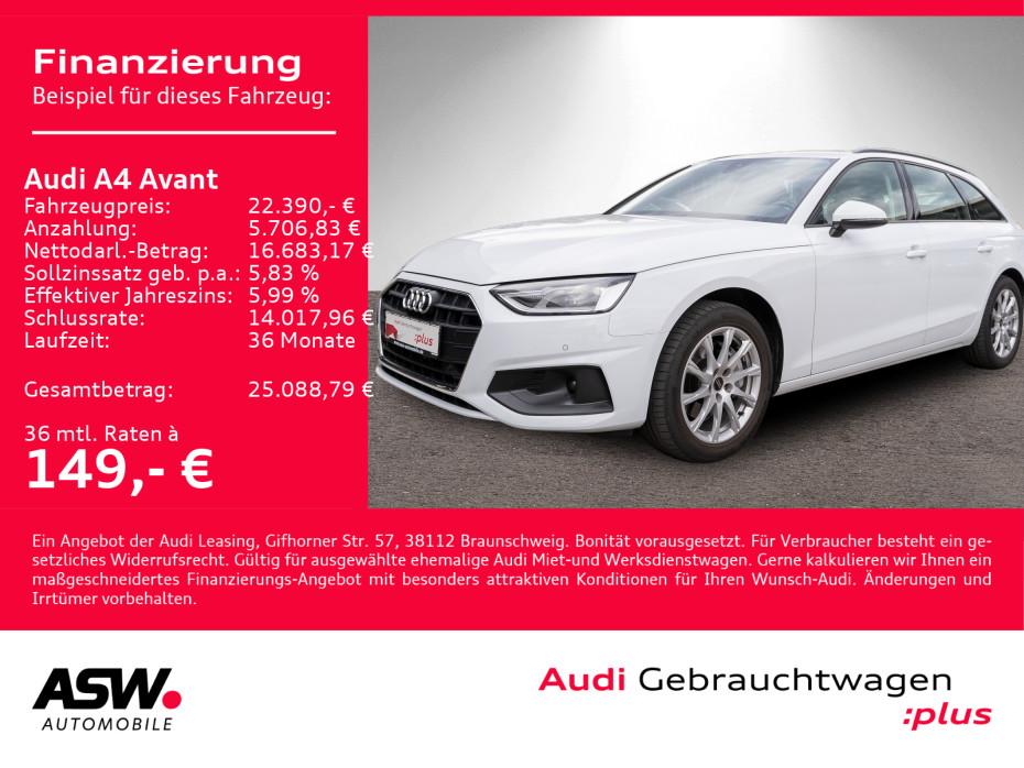 Audi A4 Avant 40TDI NAVI LED AHK HUD RFK SHZ GRA, миниатюра 2